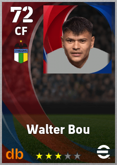 Walter Bou eFootball player card