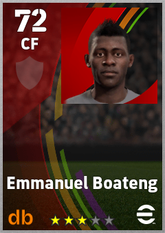 Emmanuel Boateng eFootball player card