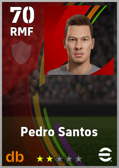 Pedro Santos eFootball player card