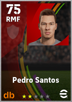 Pedro Santos eFootball player card