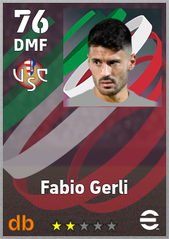 Fabio Gerli eFootball player card