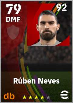Rúben Neves eFootball player card