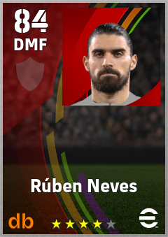Rúben Neves eFootball player card