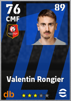 Valentin Rongier eFootball player card