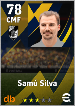 Samú Silva eFootball player card