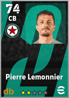 Pierre Lemonnier — CB, OVR 74, MAX 74
