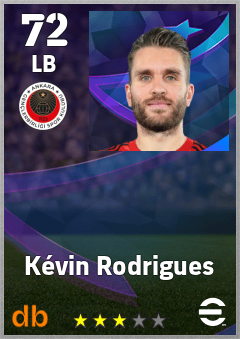 Kévin Rodrigues eFootball player card