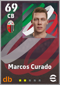 Marcos Curado — CB, OVR 69, MAX 69
