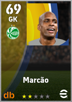 Marcão — GK, OVR 69, MAX 69