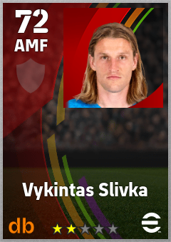 Vykintas Slivka — AMF, OVR 72, MAX 72