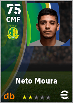 Neto Moura — CMF, OVR 75, MAX 75