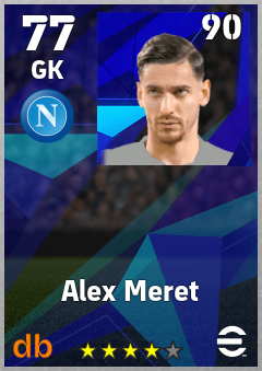 Alex Meret eFootball player card
