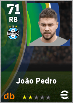 João Pedro eFootball player card