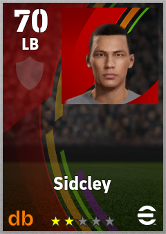 Sidcley eFootball player card
