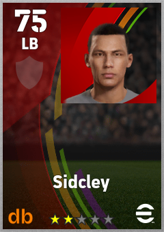 Sidcley eFootball player card