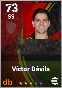 Víctor Dávila eFootball player card