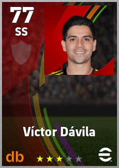 Víctor Dávila eFootball player card