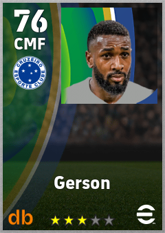Gerson eFootball player card