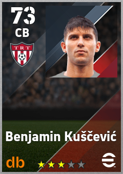 Benjamin Kuščević eFootball player card