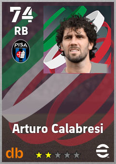 Arturo Calabresi eFootball player card