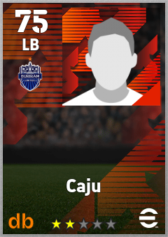 Caju — LB, OVR 75, MAX 75