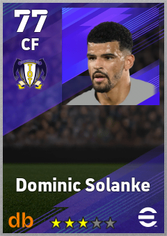 Dominic Solanke eFootball player card