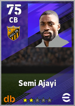 Semi Ajayi — CB, OVR 75, MAX 75