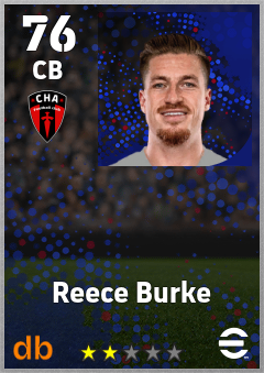 Reece Burke — CB, OVR 76, MAX 76