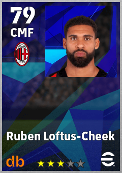 Ruben Loftus-Cheek — CMF, OVR 79, MAX 79