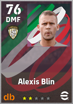 Alexis Blin eFootball player card