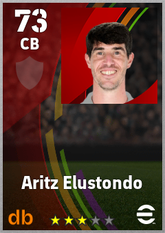 Aritz Elustondo eFootball player card