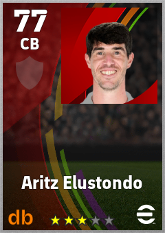 Aritz Elustondo eFootball player card