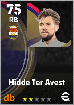 Hidde Ter Avest eFootball player card