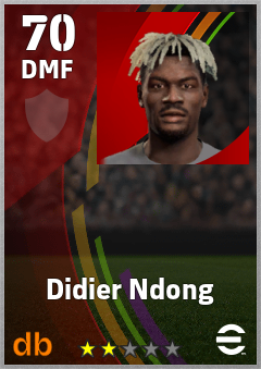 Didier Ndong eFootball player card