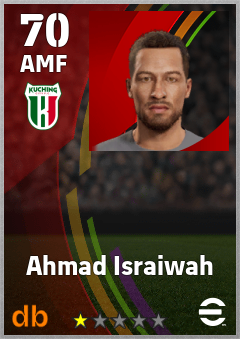 Ahmad Israiwah — AMF, OVR 70, MAX 70