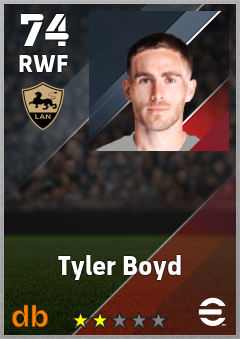 Tyler Boyd eFootball player card