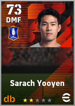Sarach Yooyen eFootball player card