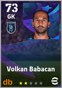 Volkan Babacan — GK, OVR 73, MAX 73