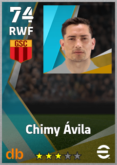 Chimy Ávila eFootball player card