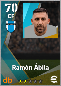 Ramón Ábila — CF, OVR 70, MAX 70
