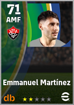 Emmanuel Martínez eFootball player card