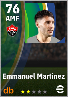 Emmanuel Martínez — AMF, OVR 76, MAX 76