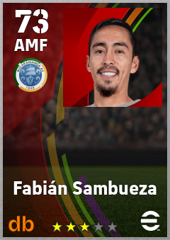 Fabián Sambueza — AMF, OVR 73, MAX 73