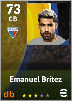 Emanuel Brítez eFootball player card