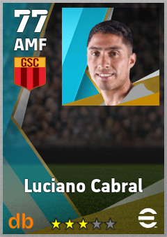 Luciano Cabral — AMF, OVR 77, MAX 77