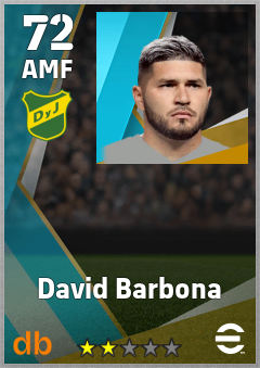 David Barbona — AMF, OVR 72, MAX 72
