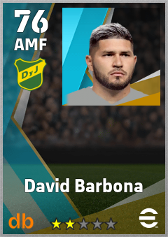David Barbona — AMF, OVR 76, MAX 76