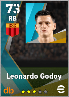 Leonardo Godoy — RB, OVR 73, MAX 73