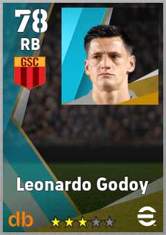 Leonardo Godoy — RB, OVR 78, MAX 78