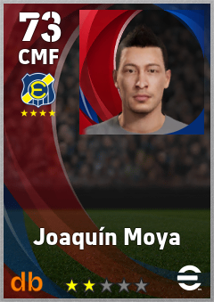 Joaquín Moya — CMF, OVR 73, MAX 73